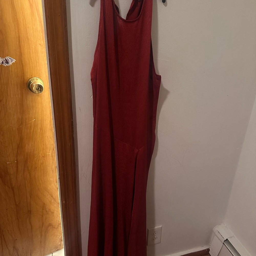 Primark Deep Red Maxi Dress